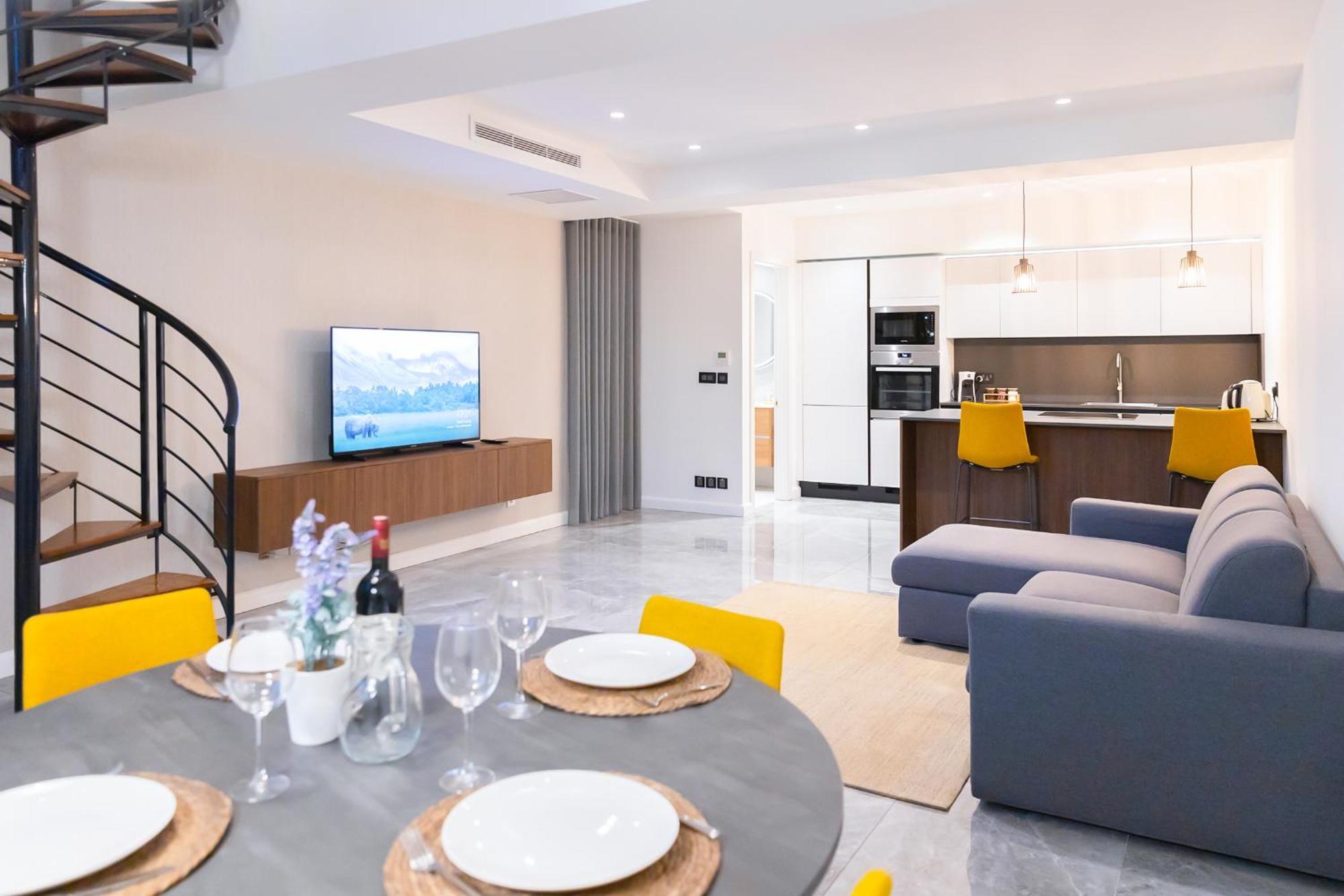 Florette Suite 1Br With Stunning Lounge Terrace By Arcobnb Il-Furjana Exterior photo