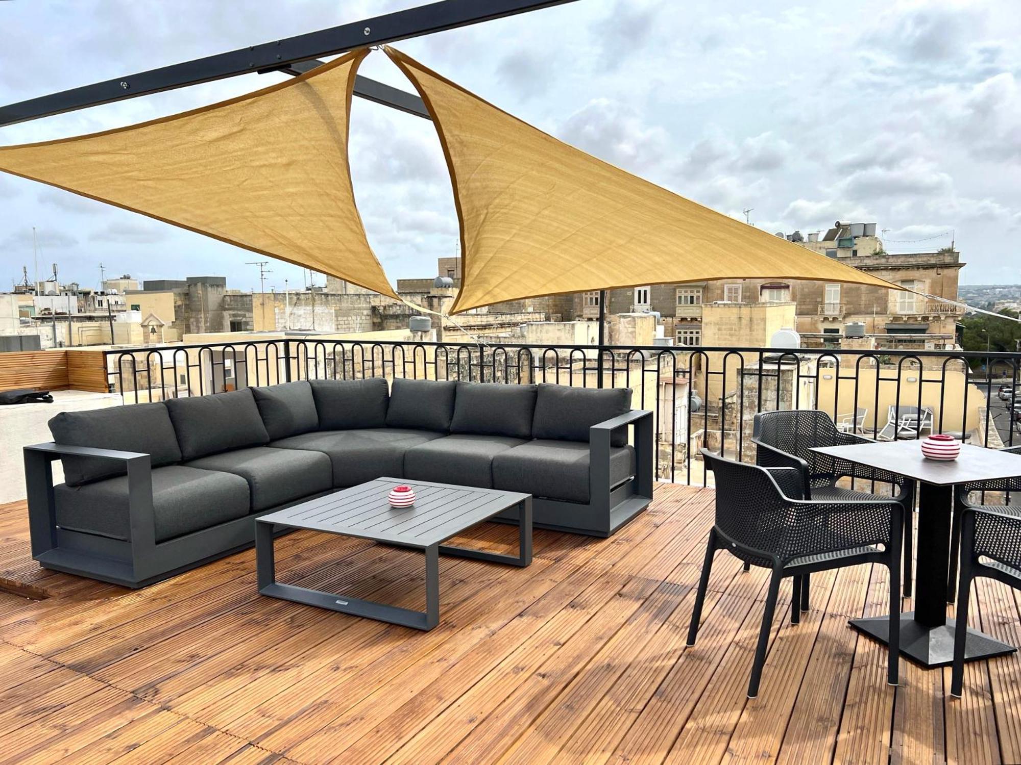 Florette Suite 1Br With Stunning Lounge Terrace By Arcobnb Il-Furjana Exterior photo